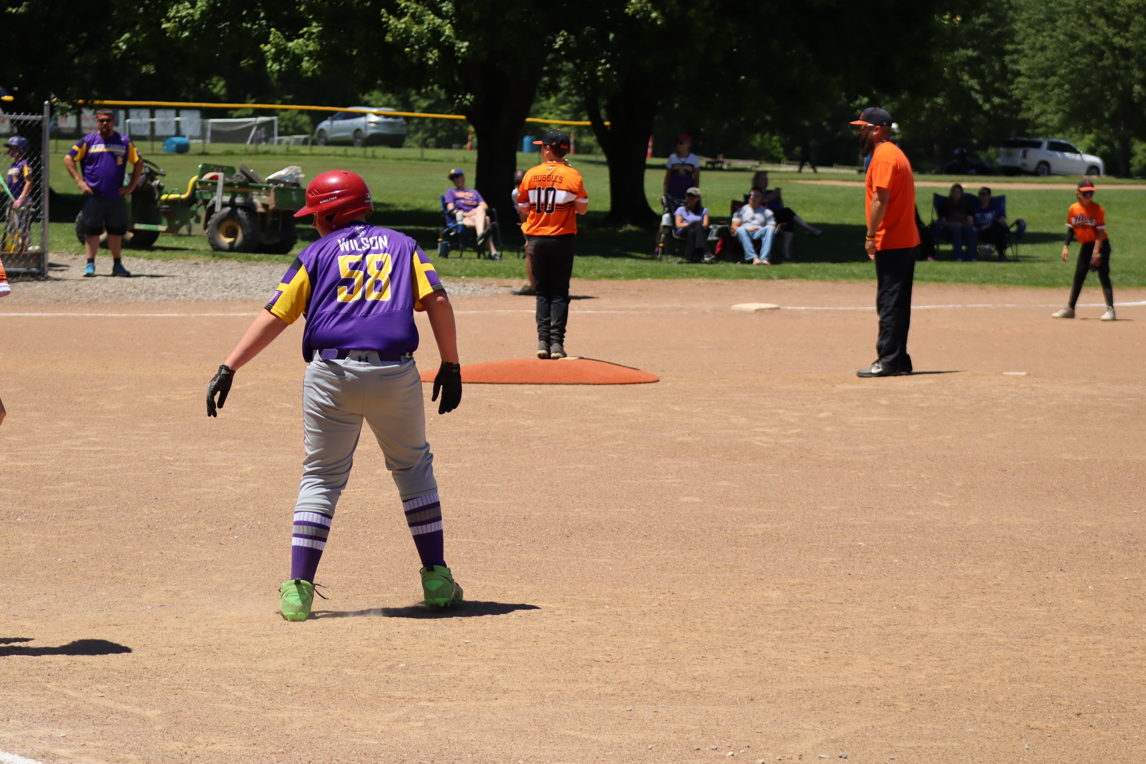 Brayden Wilson baseball action photo 2026