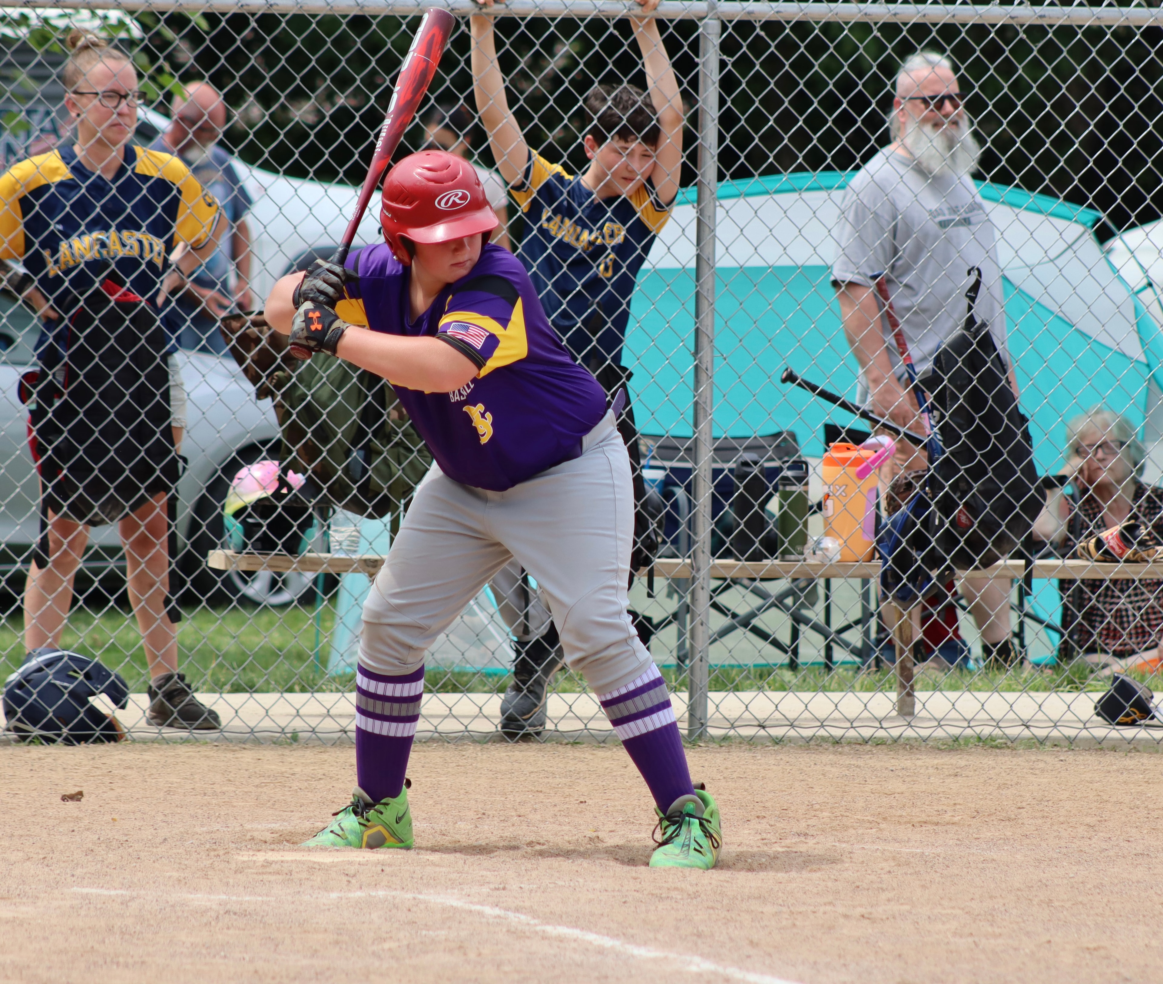Brayden Wilson baseball action photo 2026